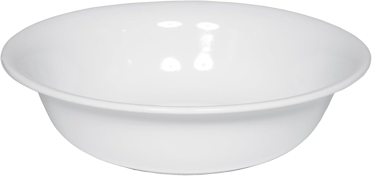 Riess, 0364-033, Waschbecken, Waschschüssel, CLASSIC-WEISS, Durchmesser 40 cm, Höhe 11.5 cm, Inhalt 7.0 Liter, Emaille, weiß, große Schüssel, Induktion, ohne Abfluß