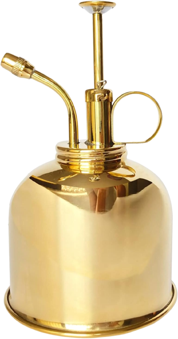 Messing Golden Spray Pflanzendünger Lianshi kann Spay Flasche innerer Blumen-Spray-Herrn 300ml / 10.56 Unze 1pcs / Lot pflanzen